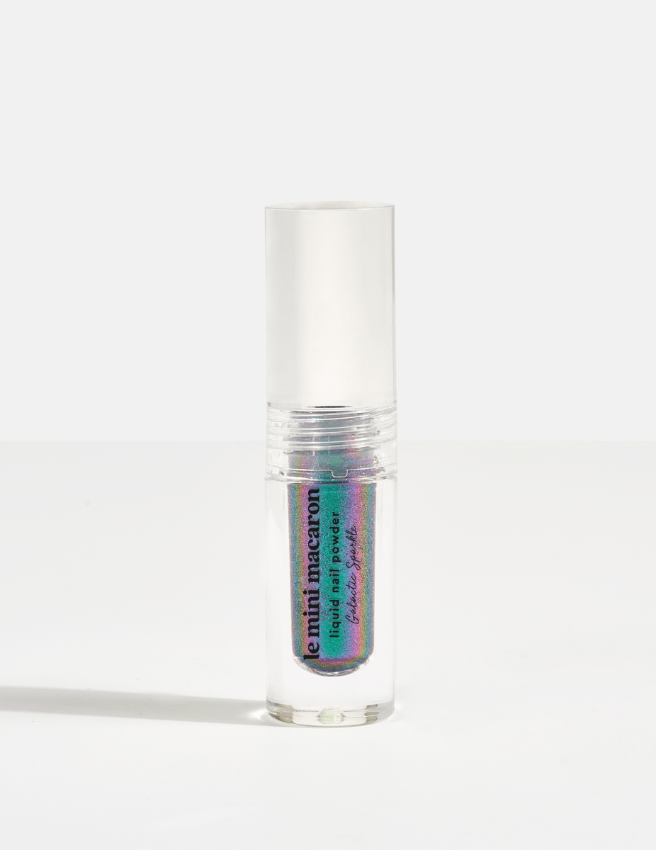 Galactic Sparkle - Liquid Nail Powder - Gel Topcoat & Powders