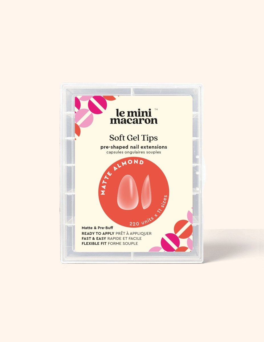 Le Soft Gel Tips - Matte Almond - Accessories