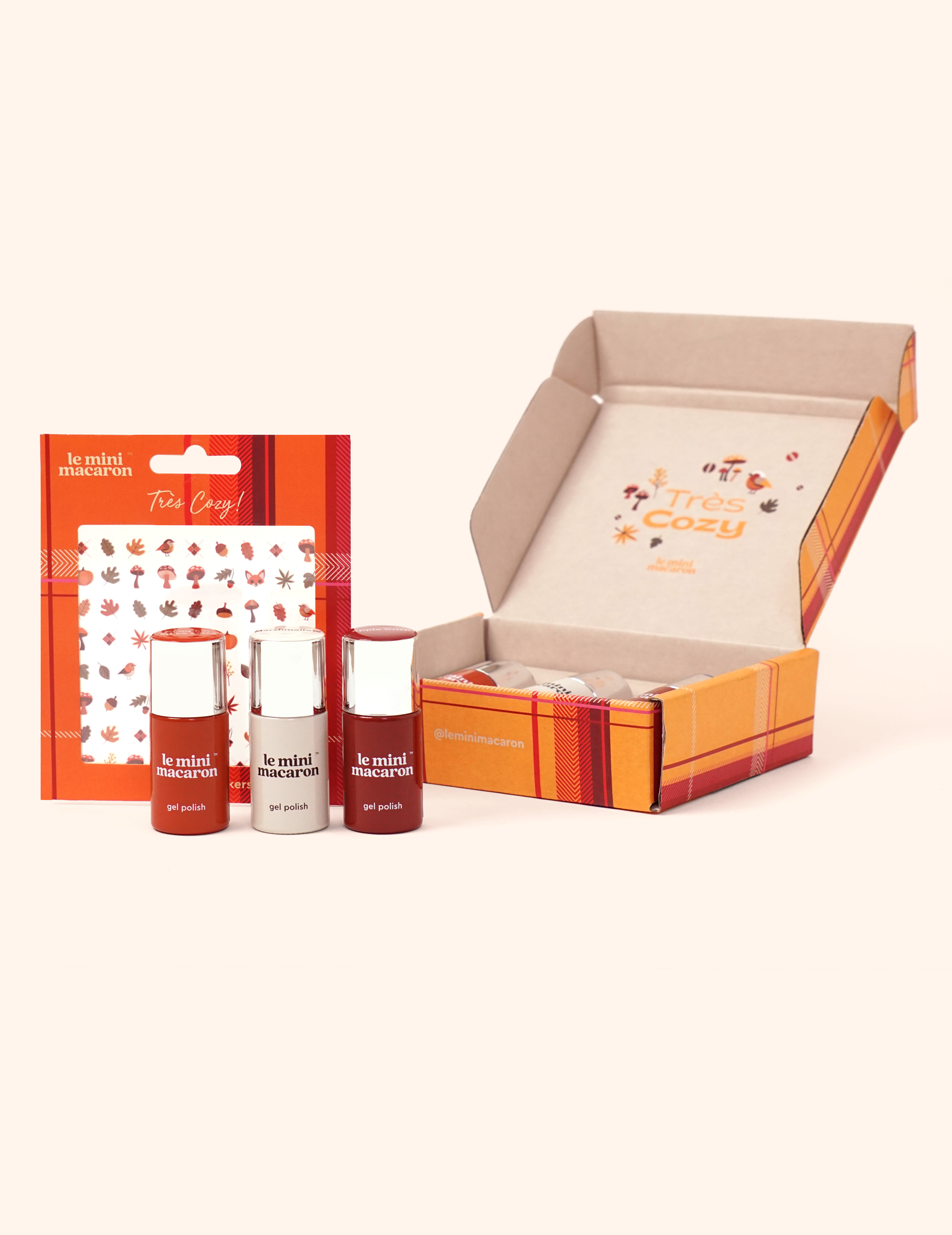 Très Cozy - Gel Trio & Stickers Bundle