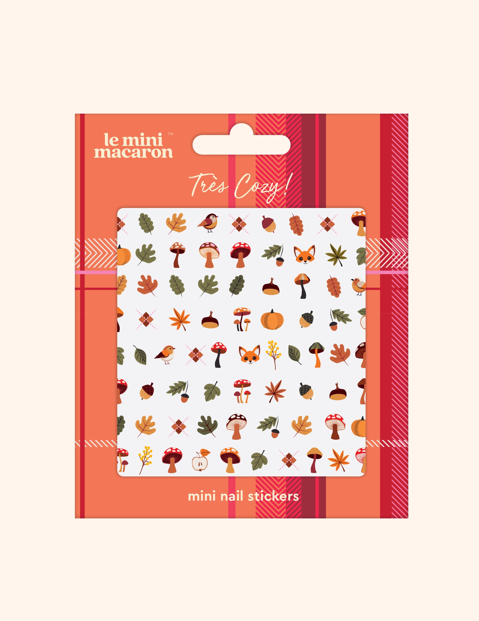 Tres Cozy - Mini Nail Stickers