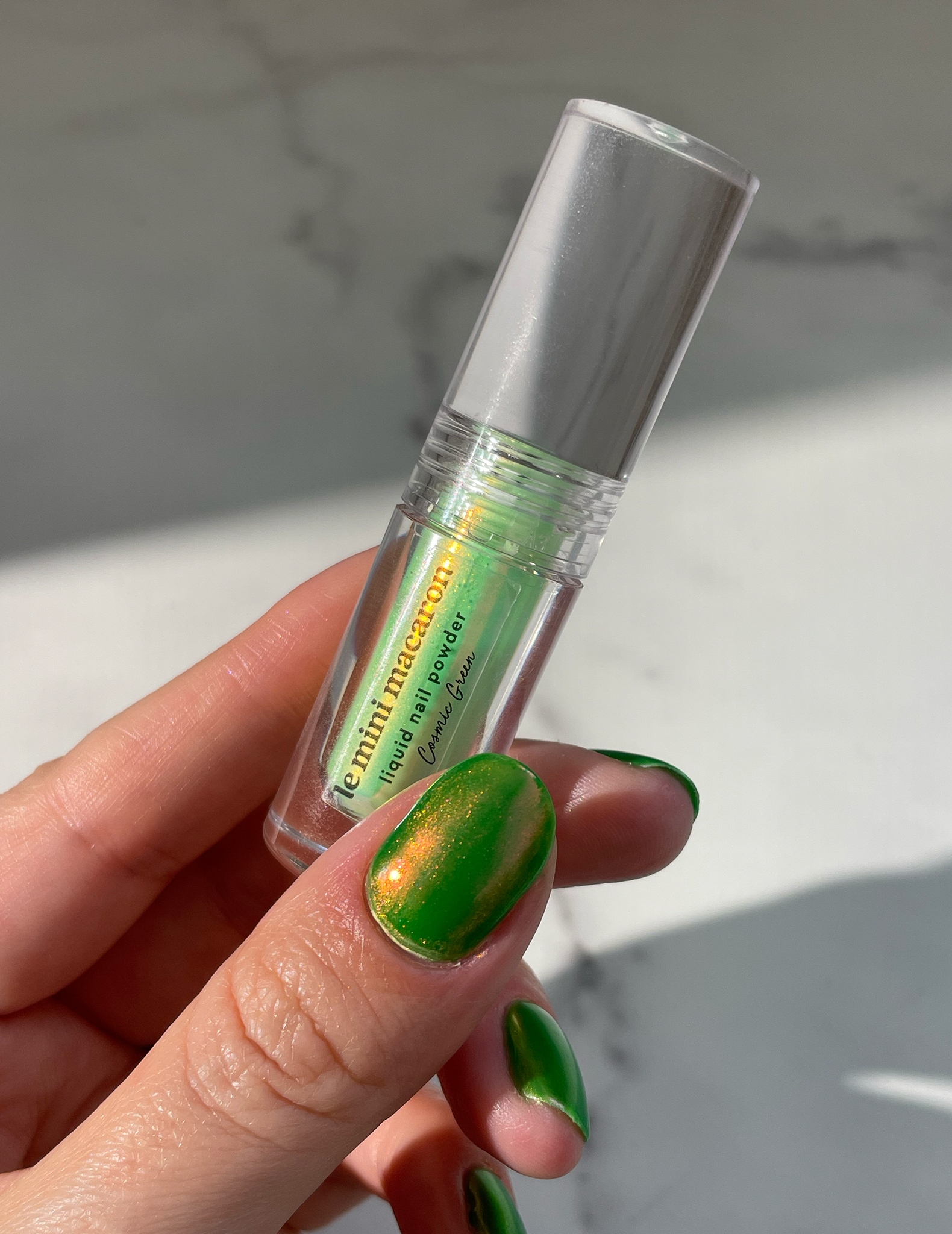 Cosmic Green - Liquid Nail Powder