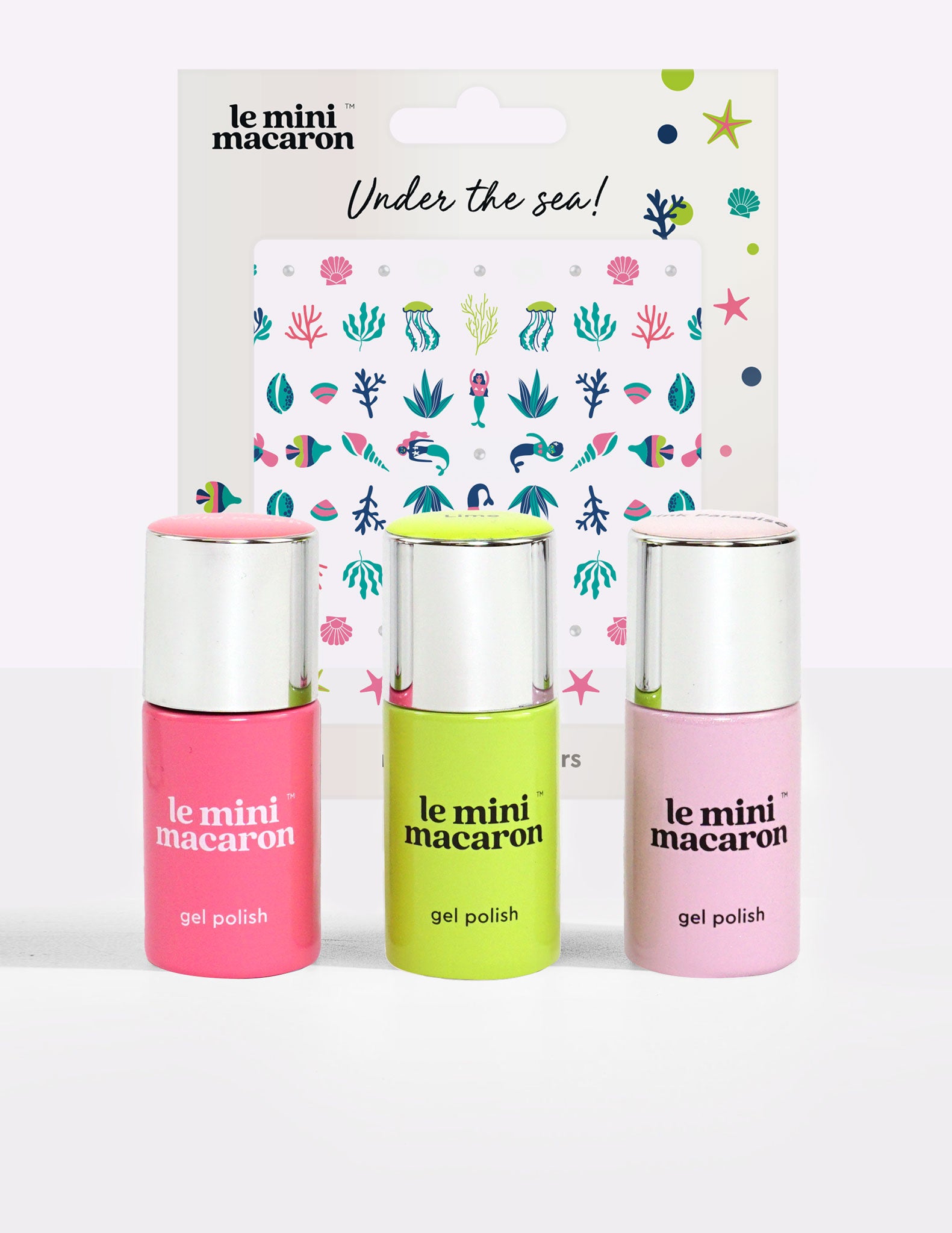 Island Breeze - Gel Trio & Stickers Bundle