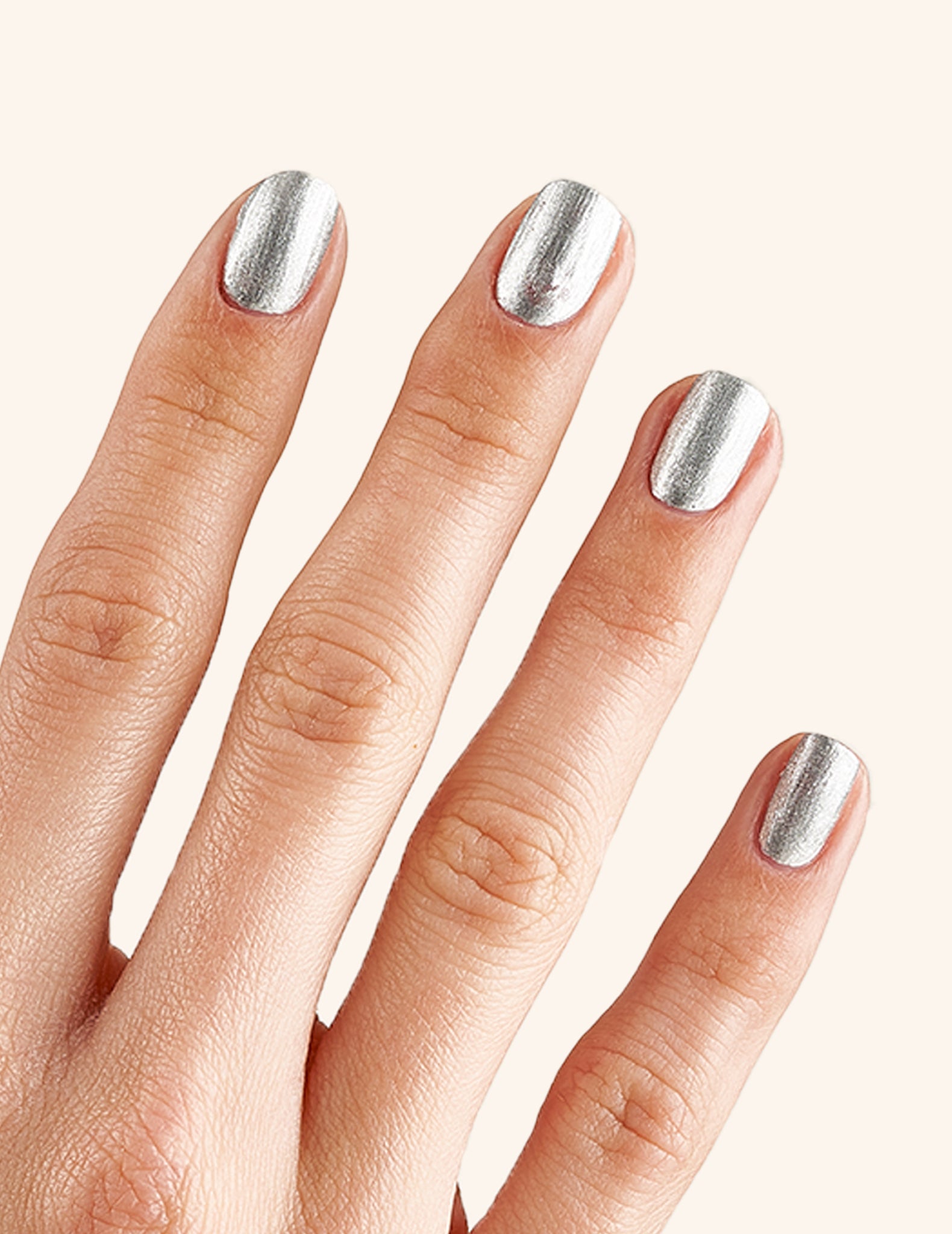 Silver Glow - Nail Polish