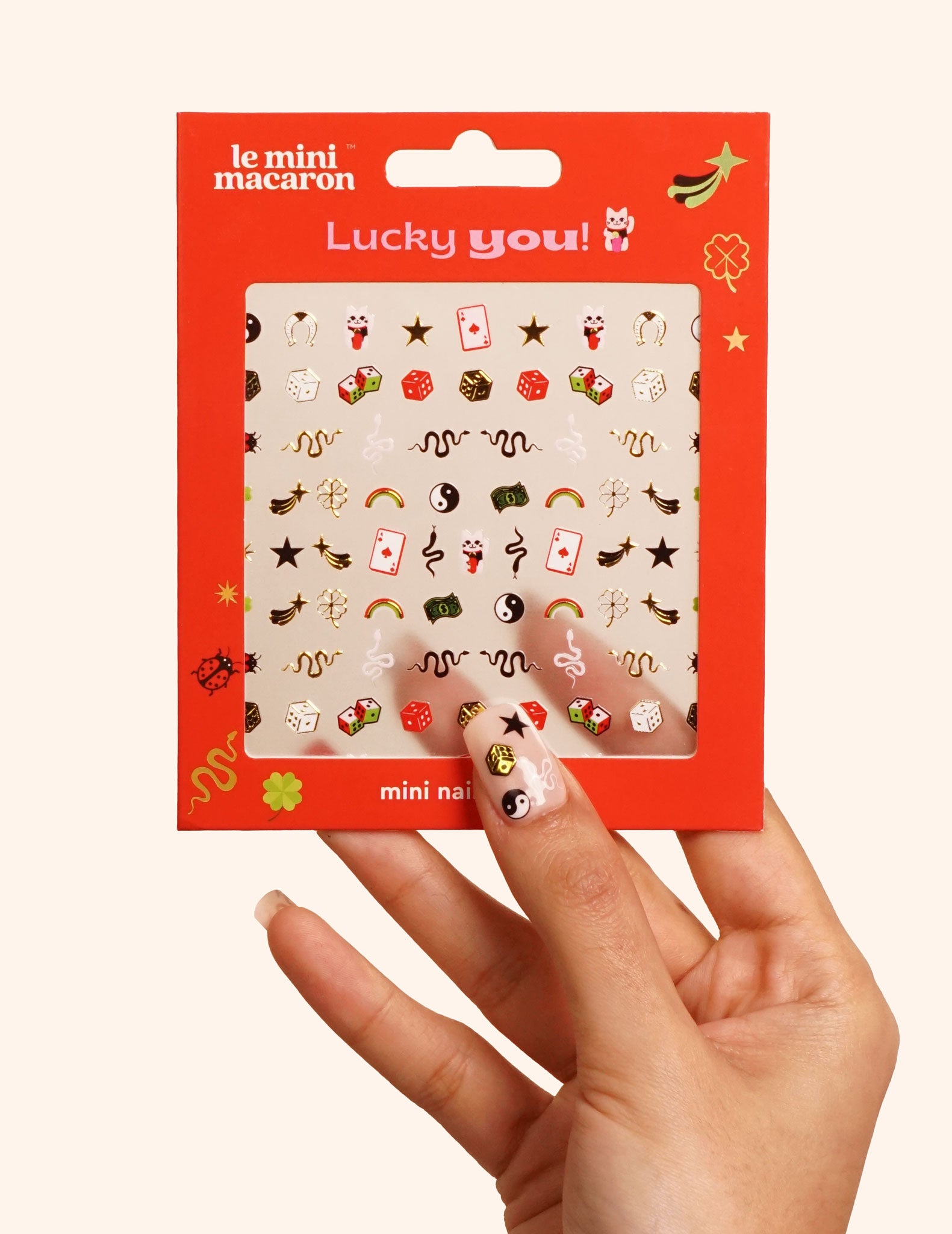 Lucky You - Mini Nail Stickers