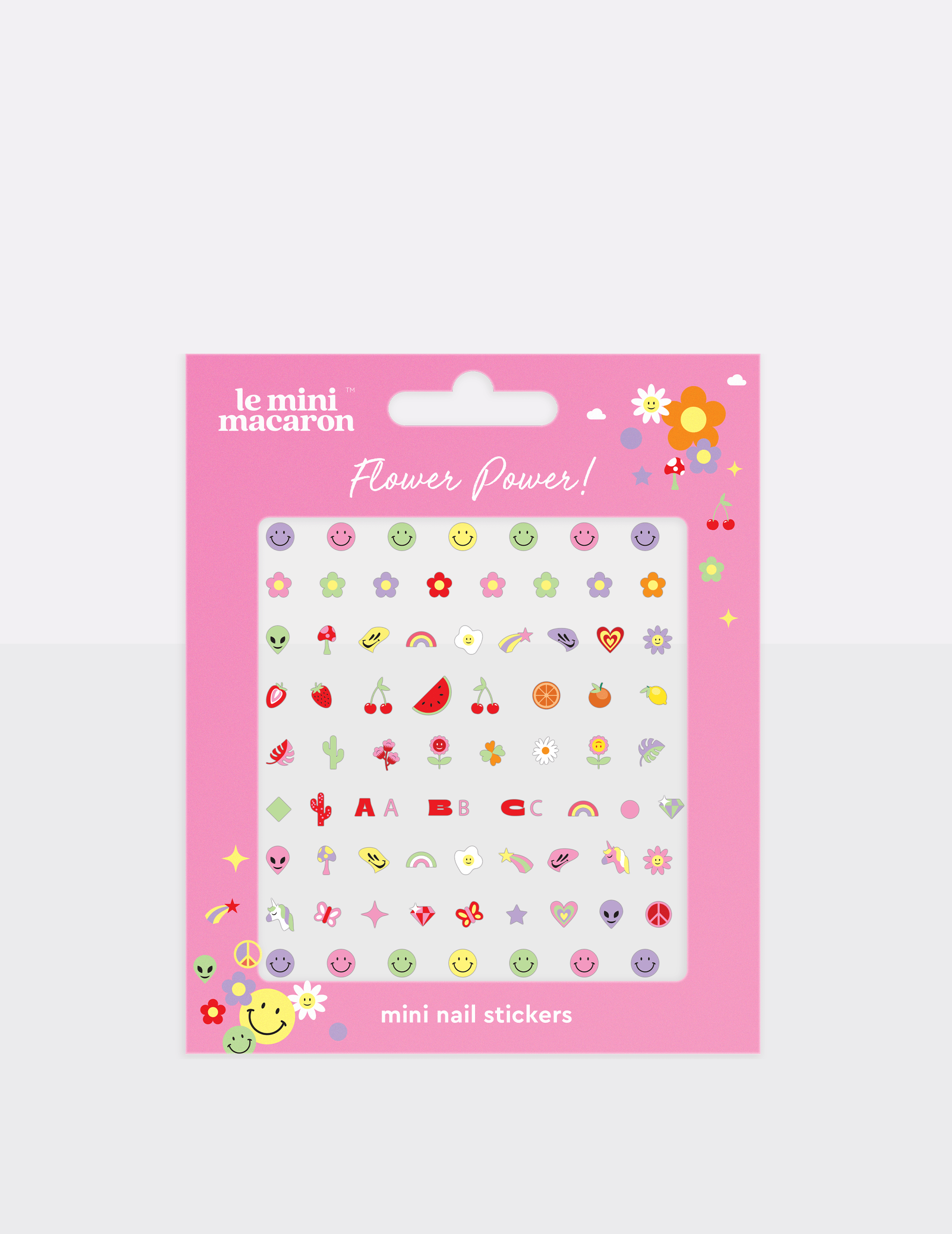 Flower Power Mini Nail Stickers