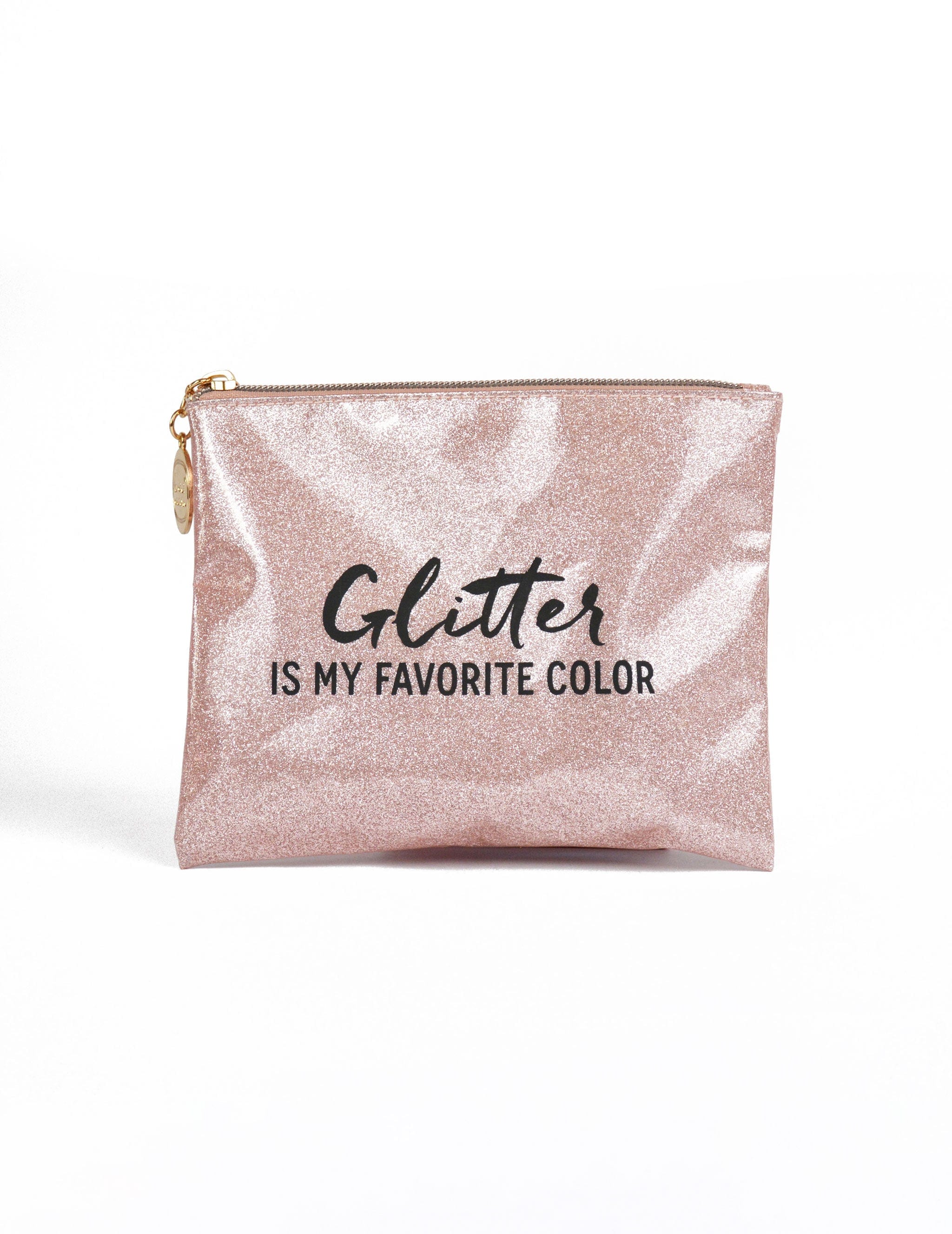 Vinyl Zippered Pouch Glitter Is My Favorite Color Le Mini Macaron